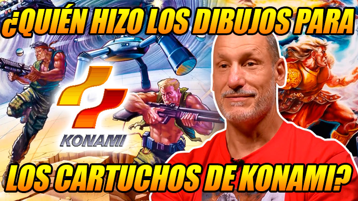 ¿Quién dibujó las portadas de cartuchos de KONAMI en los 90´S?